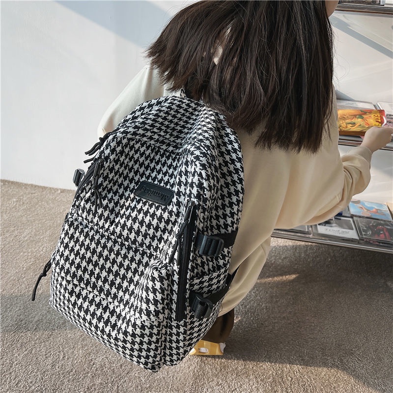 Ba Lô Học Sinh Phong Cách niche Đơn Giản Hoang Dã Chính Hãng Cho Nữ Sinh Trung Học