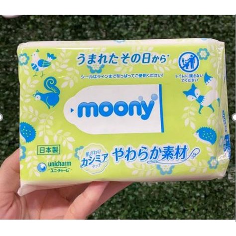 Khăn Giấy ướt Moony nội địa Nhật gói 80 tờ