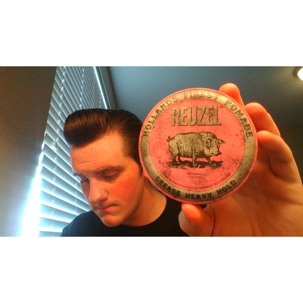 Reuzel Pink Pomade, Pomade vuốt tóc + Tặng quà
