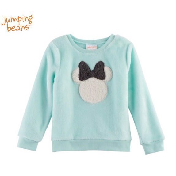 [3M-3Y] Aó lông Disney x Jumping Beans - Xanh mint