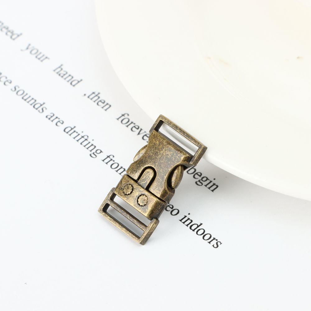 Set 1 / 2 / 4 Nút Khóa Mini 10mm Làm Vòng Tay / Ba Lô DIY