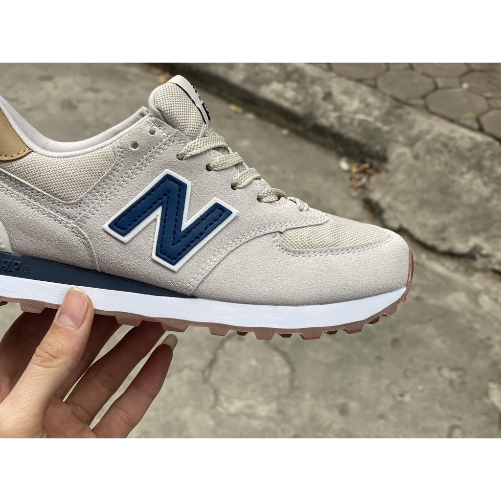 Giày NB 574 Classic Grey Blue- Xanh than Bản Cao cấp | BigBuy360 - bigbuy360.vn