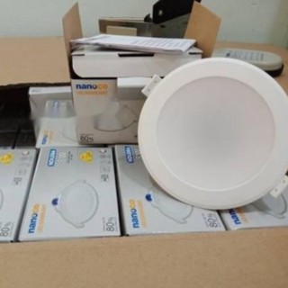 Đèn Led âm trần 8W Panasonic Downlight Nanoco NDL086 (Ánh sáng trắng, hàng chính hãng)