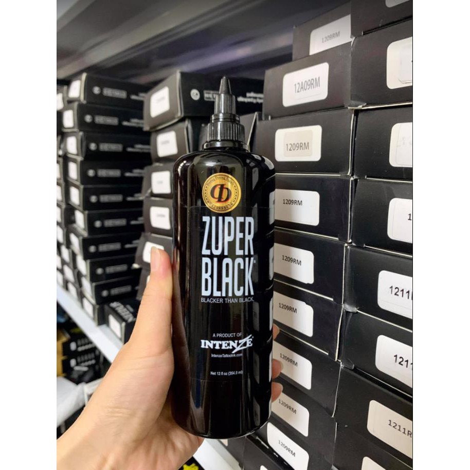 Mực xăm siêu đen Zuper Black chính hãng