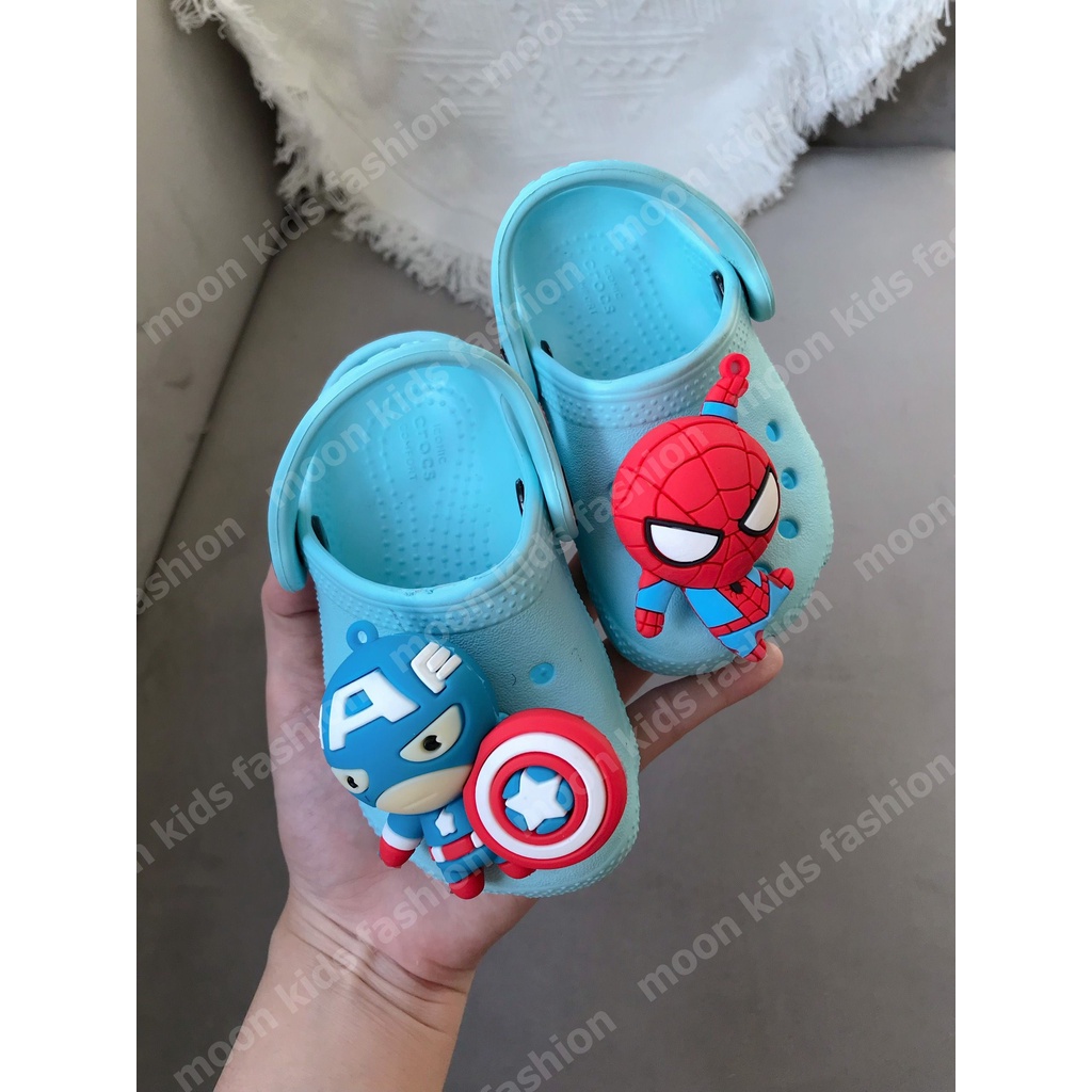 Dép sục c.rocs cho bé, sục trẻ em chính hãng đủ màu - Moon kids fashion