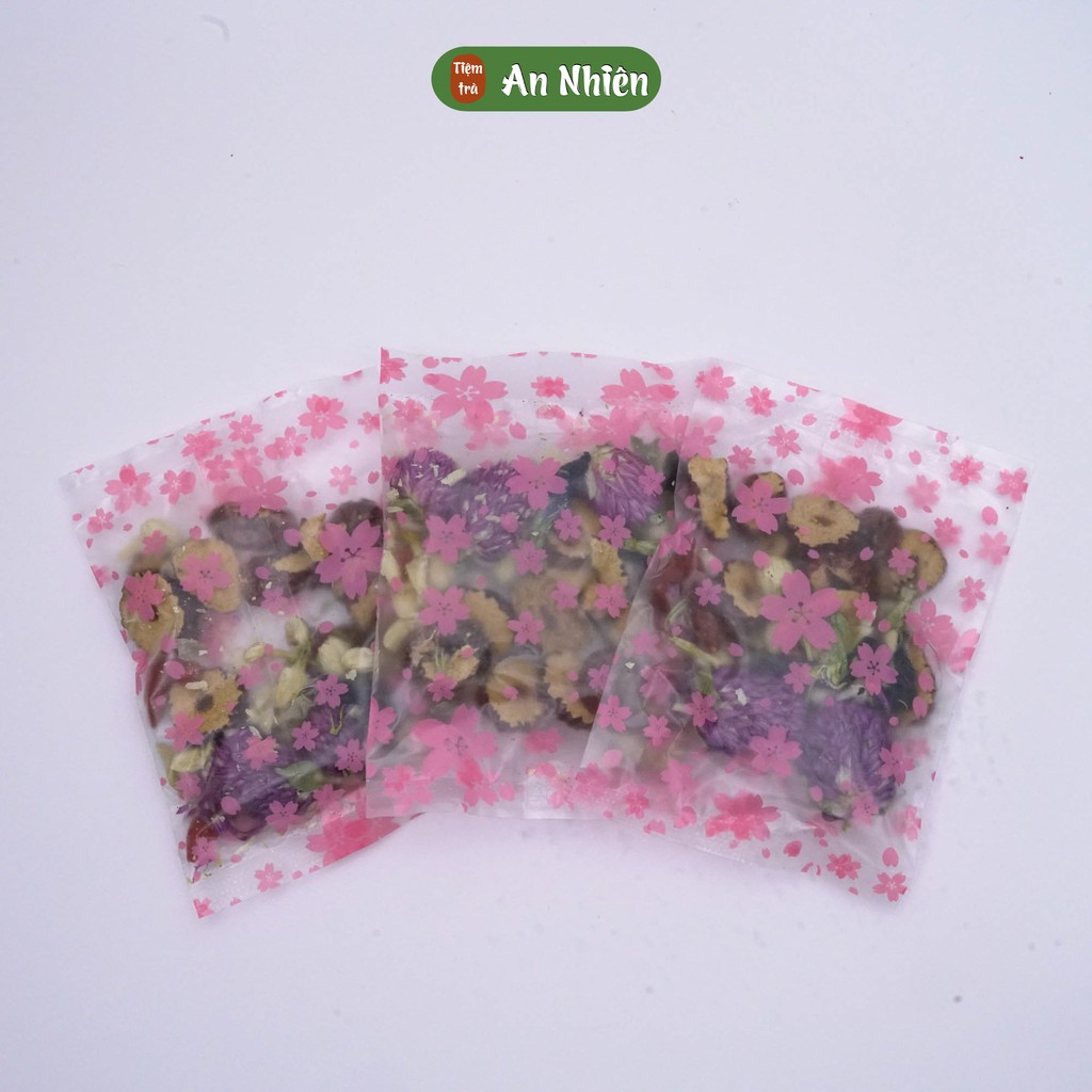 Trà bách nhật hoa An Nhiên, set trà hoa đẹp dáng đẹp da, thanh nhiệt giải độc cơ thể