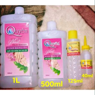 Nước Rửa Móng Aceton Quyên 1Lít
