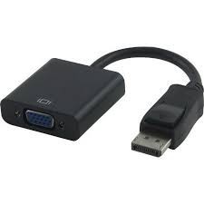 Freeship 50k Cáp Chuyển Đổi Display Ports To VGA - Dây Chuyển Đổi Đầu DisplayPort Sang VGA (Đen) -DC394