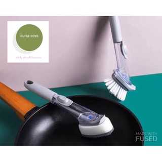 Bộ dụng cụ chà xoong (đầu cước+miếng bông nhám)