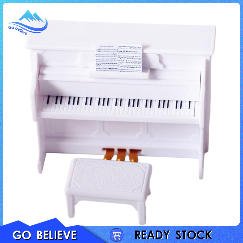 Đàn Piano Mini Tỉ Lệ 1 / 12 1 / 6 Cho Nhà Búp Bê