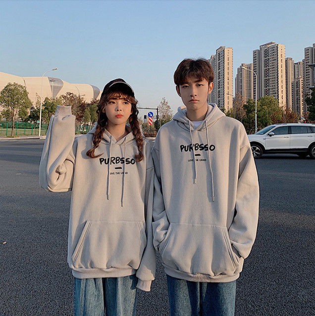 Áo Hoodie Tay Dài Kiểu Dáng Đơn Giản Trẻ Trung Cho Cặp Đôi | BigBuy360 - bigbuy360.vn