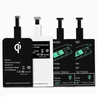 Miếng Dán Sạc Không Dây Qi Cho Iphone Android Micro Usb