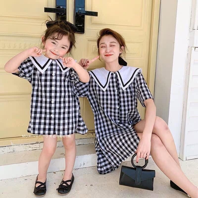váy mẹ và bé gái