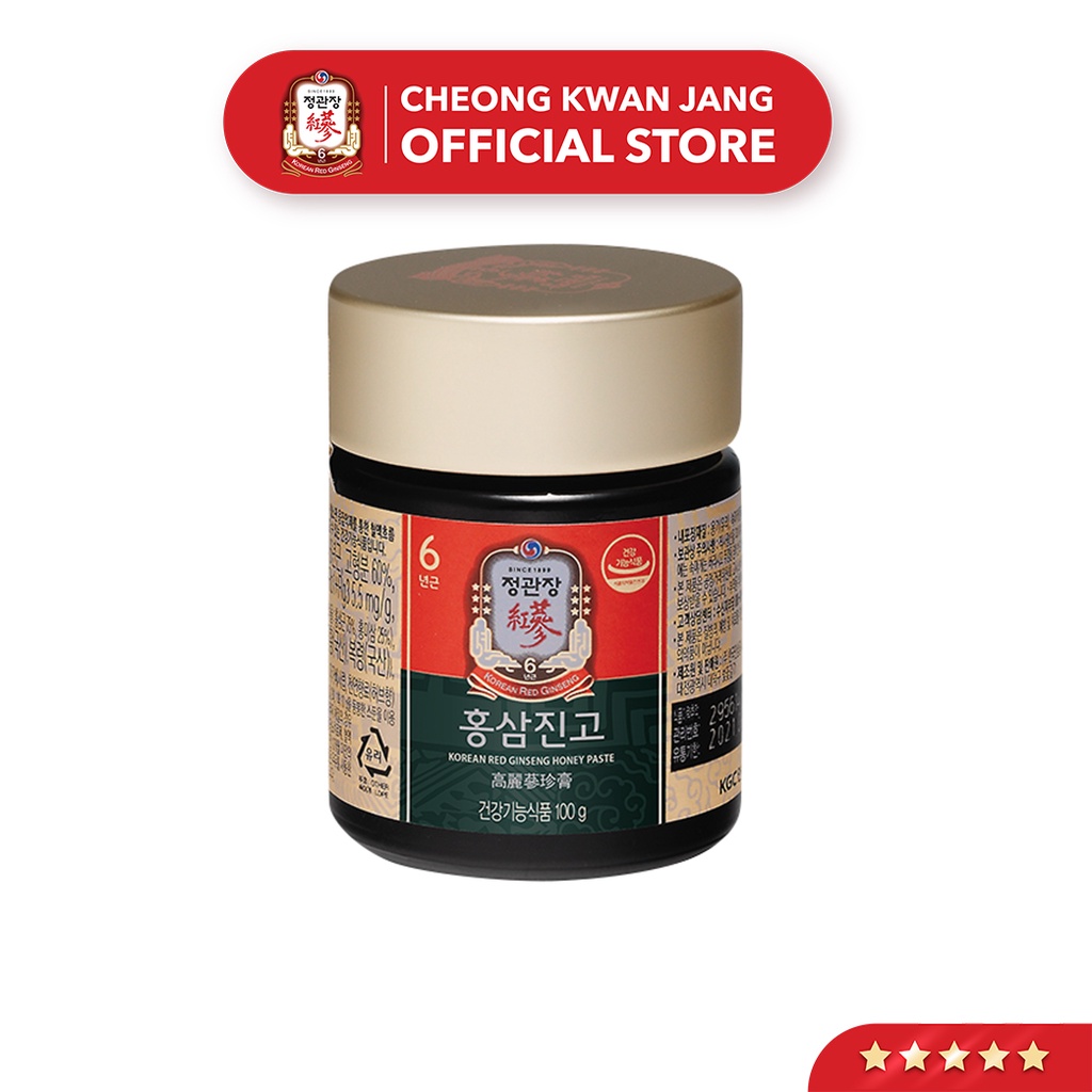 Tinh Chất Hồng Sâm Mật Ong Pha Sẵn KGC Cheong Kwan Jang Honey Paste (Hũ 100g - 500g - Hộp 10 x 30 gói)