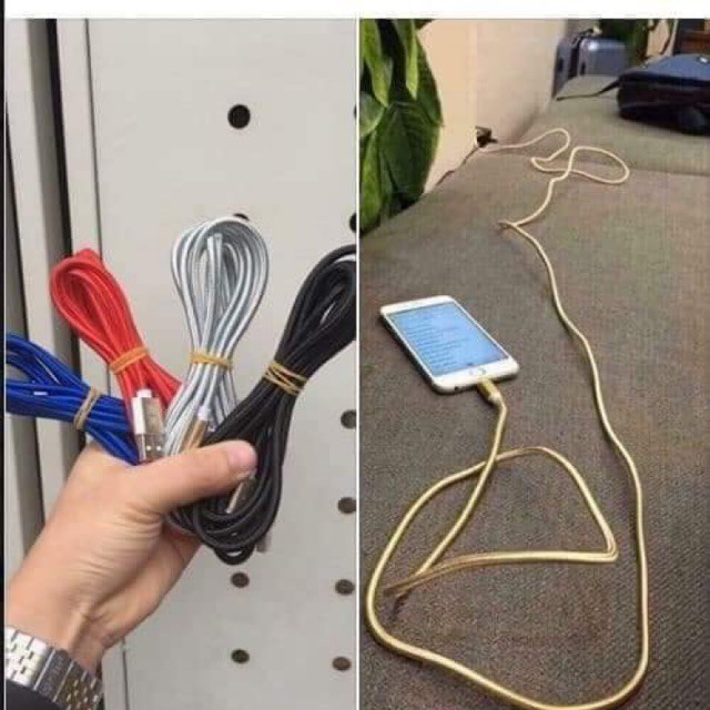 Dây sạc dài 3m-168-GHIH3