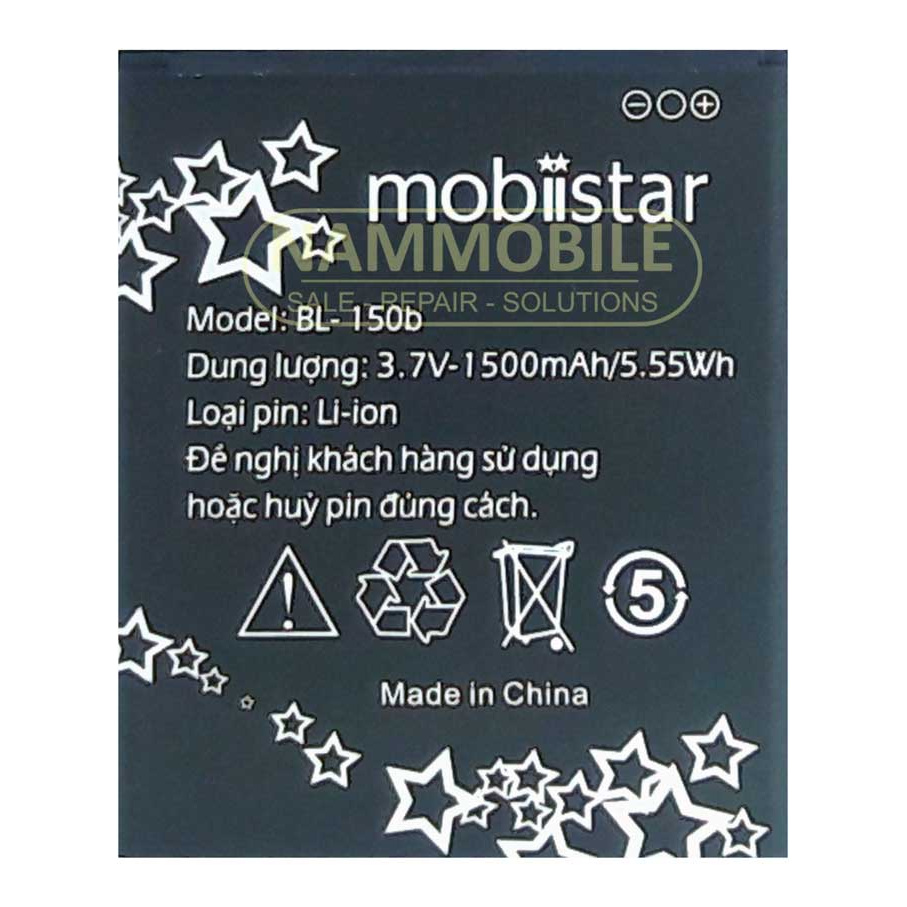 Pin Mobiistar BUDDY BL-150B 1500mAh Zin chính hãng