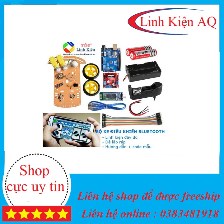 xe điều khiển bluetooth