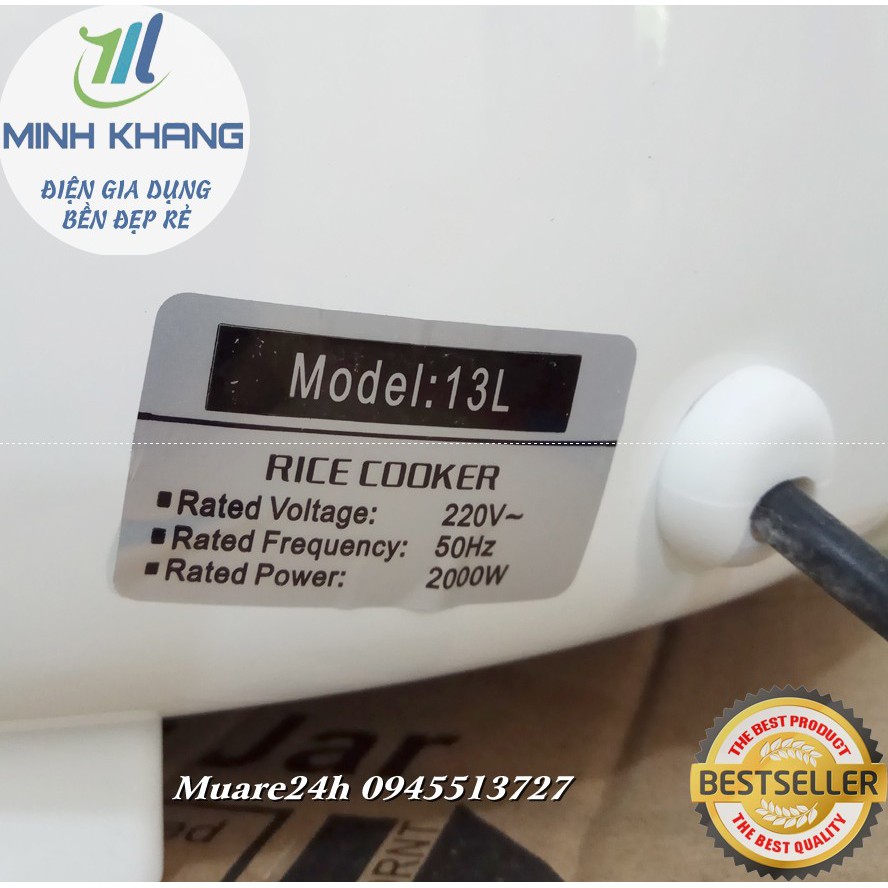 Nồi cơm công nghiệp Pana 13 lít (5.6 lít cơm) Bảo hành 12 Tháng | BigBuy360 - bigbuy360.vn