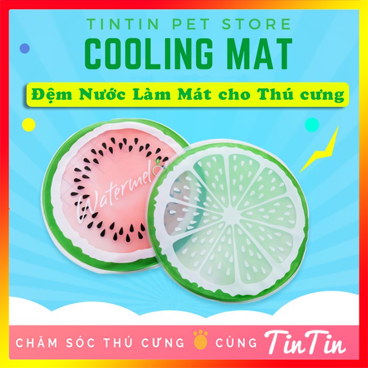 Đệm Làm Mát Gel Nước Cho Thú Cưng Chó Mèo #TintinPet Store