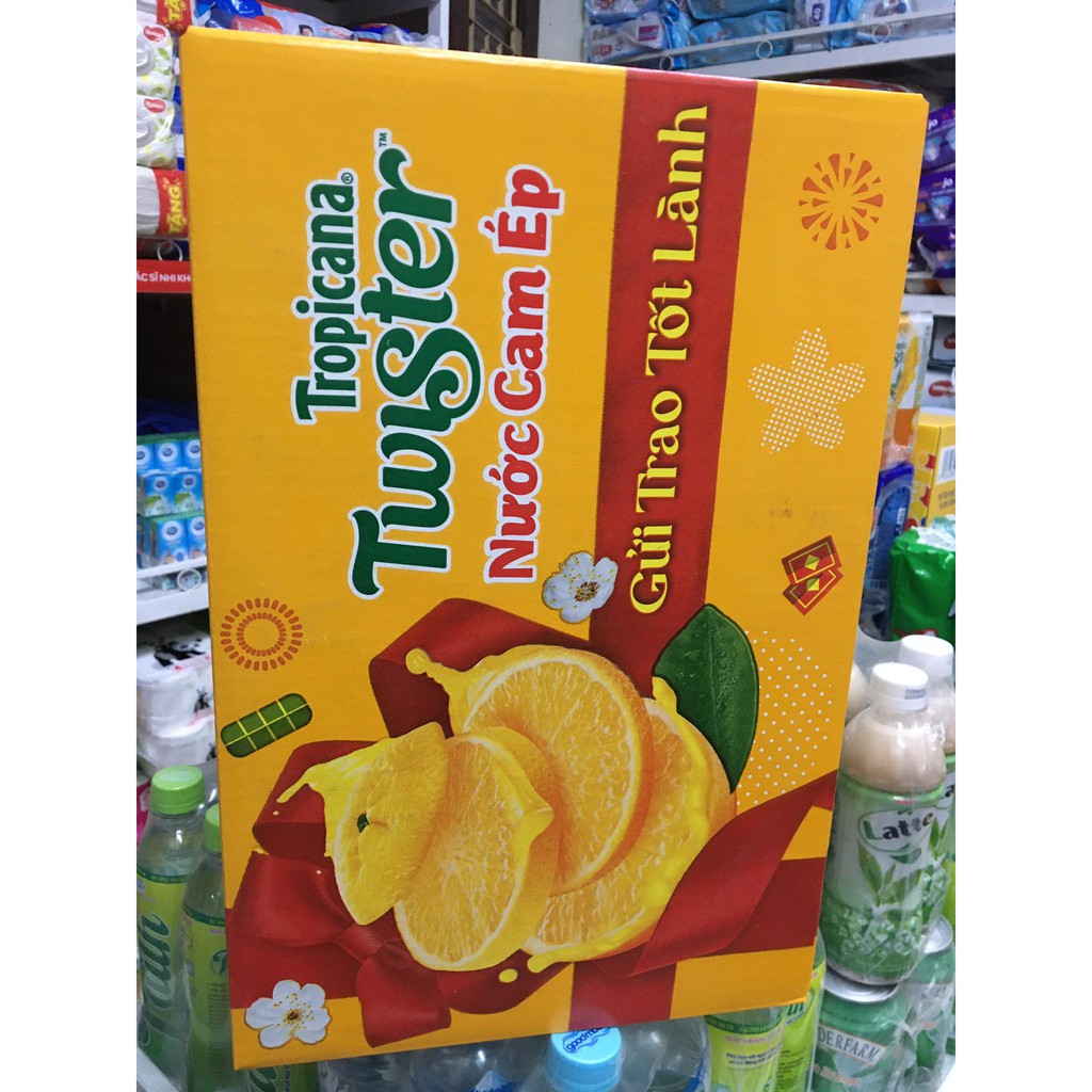 Thùng nước cam ép twister 24 lon 320 ml