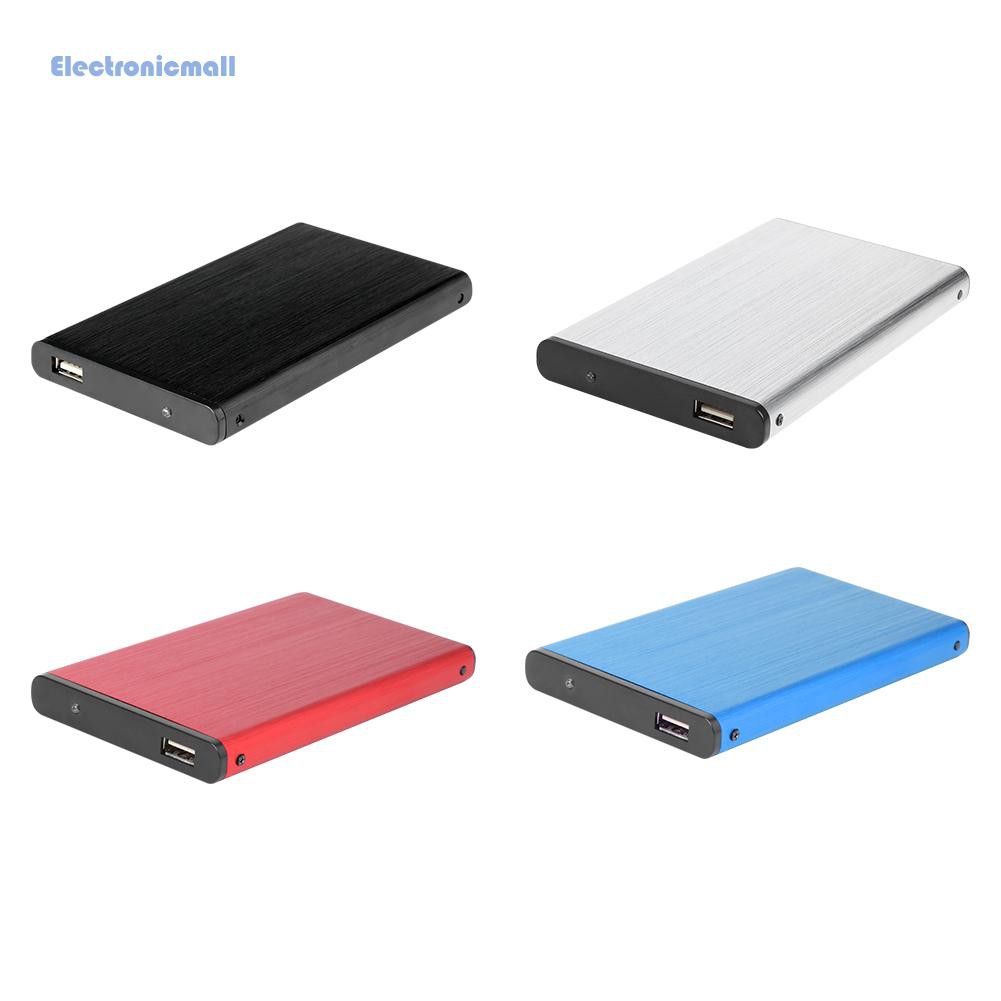 ElectronicMall01 480M 2.5 inch Mobile Hard Drive Disk Case 10TB SATA HDD SSD External Enclosure