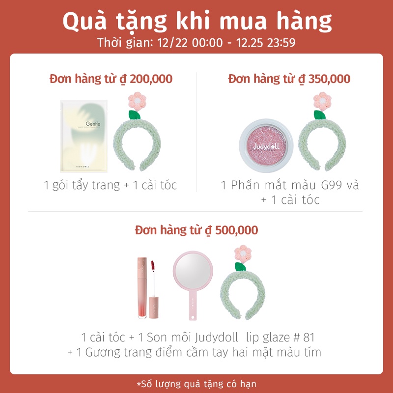 Son kem lì Judydoll Marshmallow lâu trôi 2.5g | BigBuy360 - bigbuy360.vn