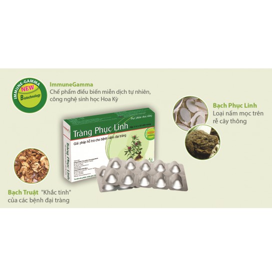 ❤[Chính hãng] Tràng Phục Linh - Tái Tạo Và Phục Hồi Niêm Mạc Đại Tràng (Hộp 20 viên) | BigBuy360 - bigbuy360.vn