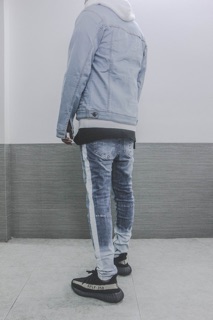 Light blue acid jacket