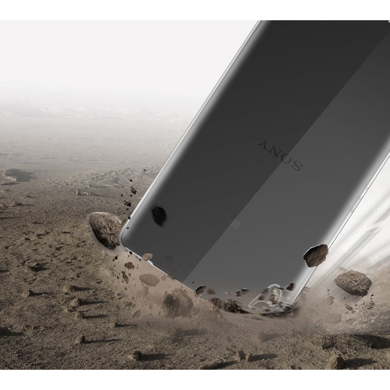 Ốp lưng Sony Xperia XA F3316 nhựa dẻo - trong suốt - Kính cường lực trong suốt