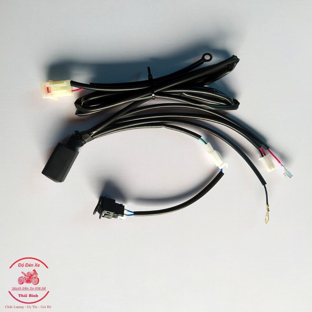Mạch auto passing trợ sáng lắp như zin các loại xe máy tặng giắc cẳm đèn cầu chì