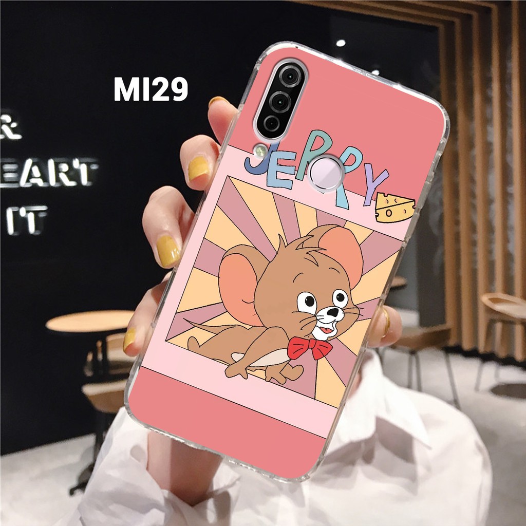 [HÀNG MỚI] Ốp lưng Vsmart Joy 3 dẻo trong in hình đôi Tom & Jerry dễ thương