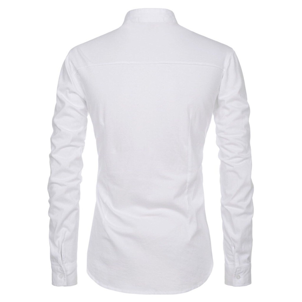 Áo sơ mi nam dài tay cao cấp giấu nút 4YOU-741 chất lụa không nhăn | BigBuy360 - bigbuy360.vn