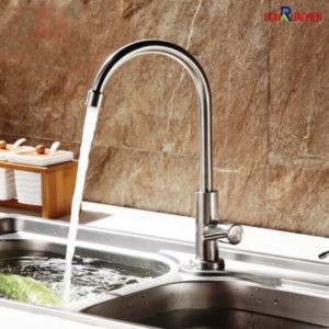 Vòi rửa chén nóng lạnh inox304, vòi bếp, vòi rửa chén nóng lạnh, vòi chén inox304, bảo hành 3 năm