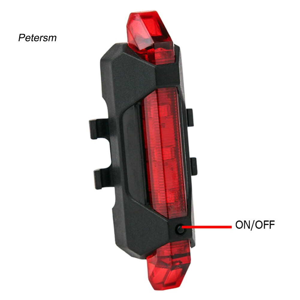 Đèn Đuôi Xe Đạp Leo Núi Sạc Usb