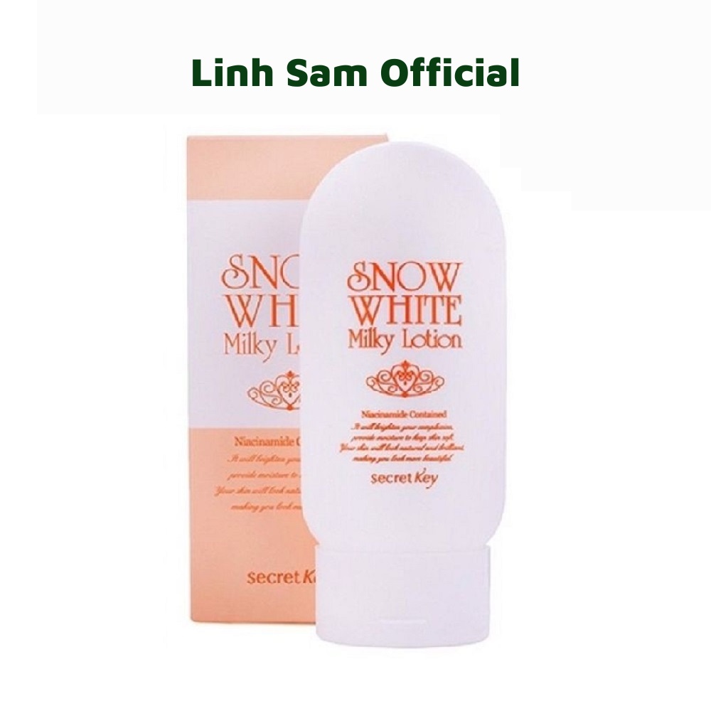 Sữa Dưỡng Trắng Da Secret Key Snow White Milky Lotion 120g