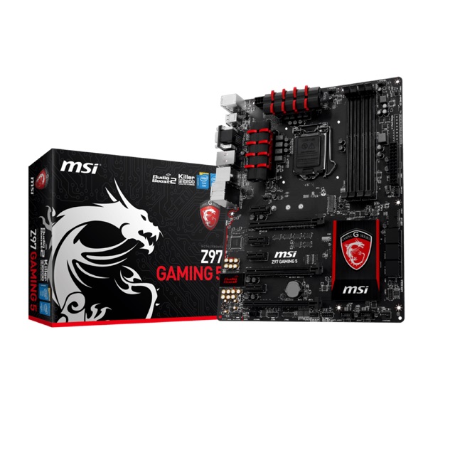 Mainboard MSI Z97 GAMING 5 (còn đủ chặn FE và socket cover) (Fullbox)