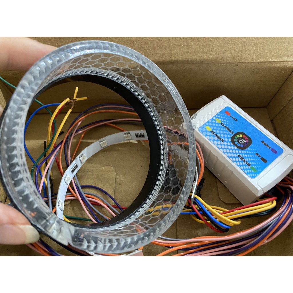 Vòng thiên thần  3,0 inch Chỉnh Trên App ngon