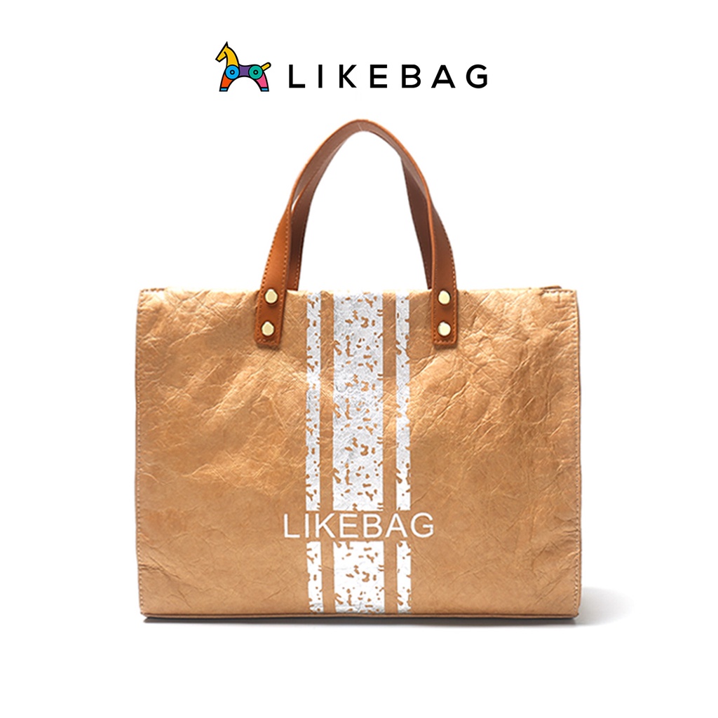 Túi nữ xách tay, đeo vai cỡ to LIKEBAG quai da cao cấp chắc chắn 173040577 - LIBAGI