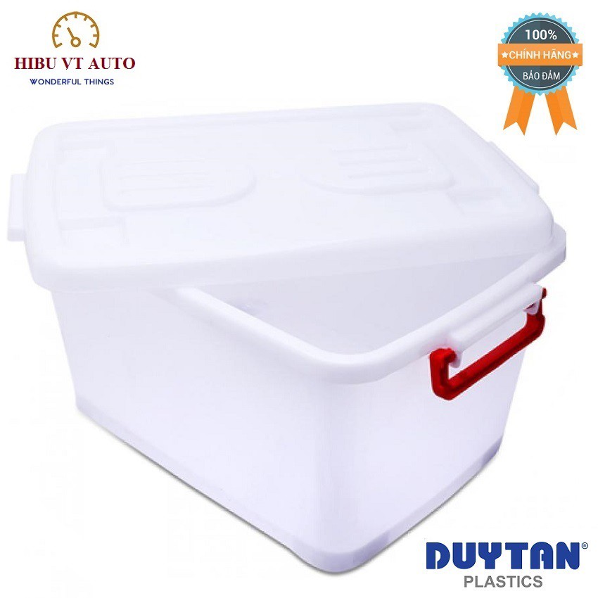 Combo 5 Thùng Nhựa Duy Tân Có Bánh Xe 90L (70 x 49 x 41 cm) No.747 giúp bạn bảo quản đồ đạc sạch sẽ,gọn gàng