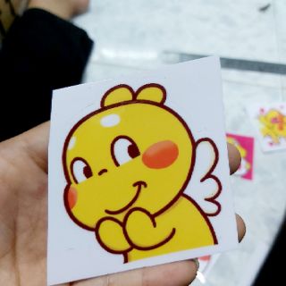 Combo 2 Tem Sticker Khủng Long 2 Cute Giá Rẻ