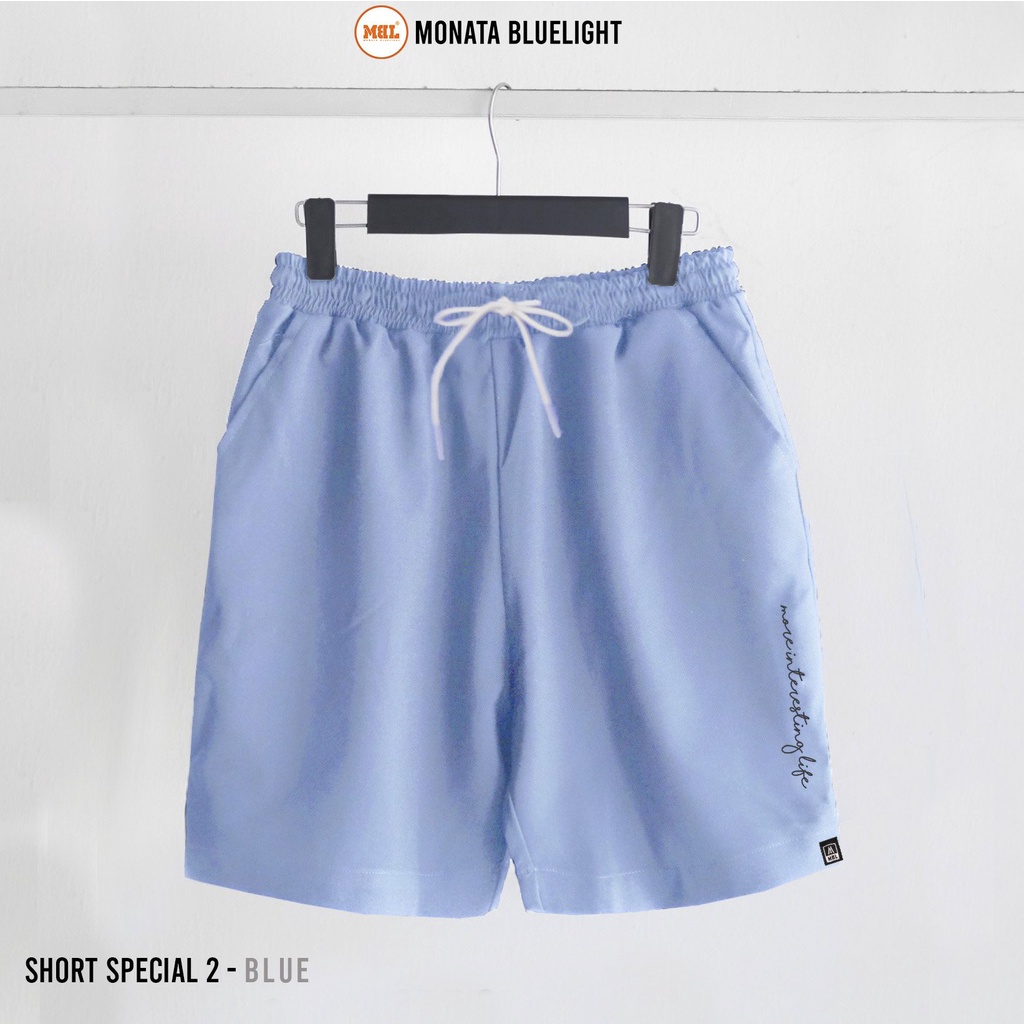 MONATA BLUELIGHT Special 2 - Quần short kaki co dãn