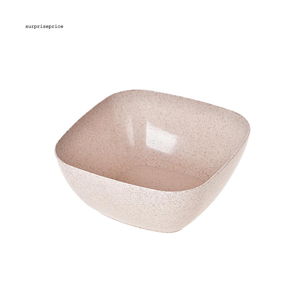 Tô ăn hình vuông bằng chất liệu rơm thân thiện với môi trường | BigBuy360 - bigbuy360.vn