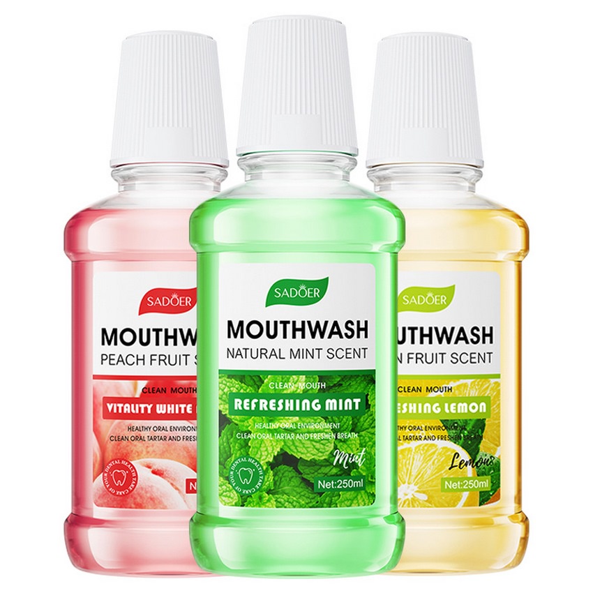 Nước xúc miệng Hoa Quả Thơm miệng sạch sẽ thơm tho Chai Nước Súc Miệng 250ml SIGO