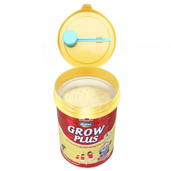 Sữa bột Vinamilk Diealac Grow Plus 1+, 2+ 900g hộp thiếc