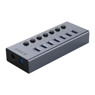 Bộ chia usb orico bt2u3-7ab-gy