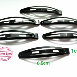 Kẹp tóc đen đơn giản