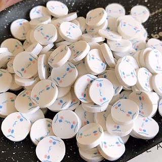 Cốm thỏ trắng | cốm làm slime, resin,...