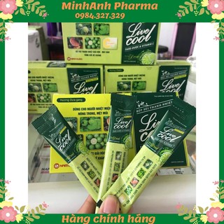 Bột sủi thanh nhiệt livecool - mát gan, giải độc