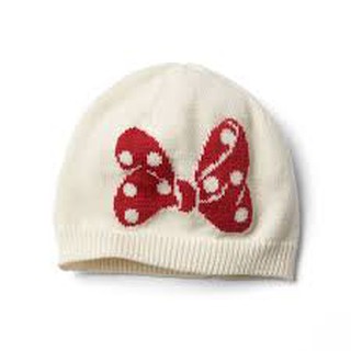 Mũ len GAP Disney Baby Minnie Mouse sweater hat _ hàng chính hãng authentic Mỹ