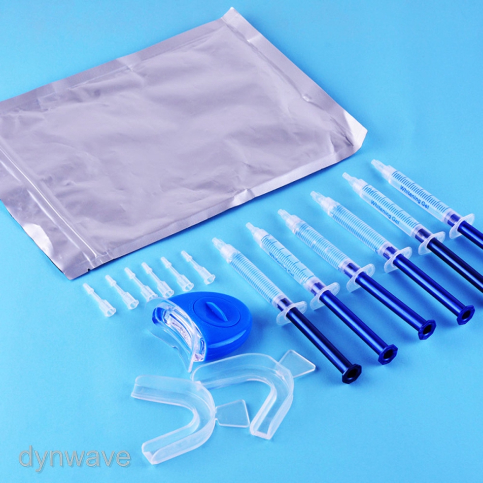 Professional Tooth Whitening Whitener Bleaching Kit 6 Gel+ 2 Tray+LED Light | BigBuy360 - bigbuy360.vn
